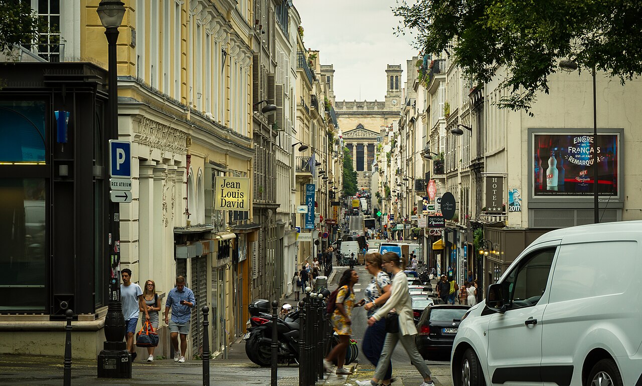 Paris street scene